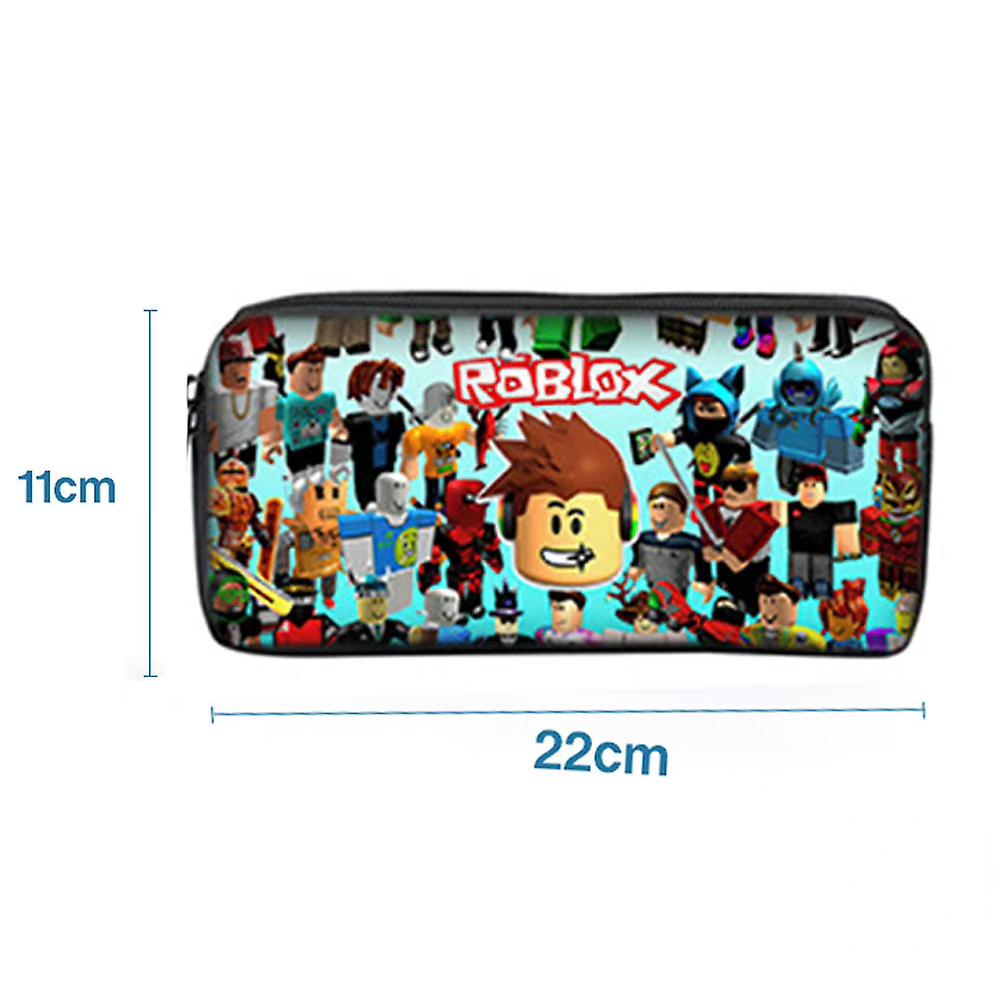 3 pcs/set Roblox Print Kids Jongens Rugzak SchoolTas + Etui + Crossbody Schoudertas