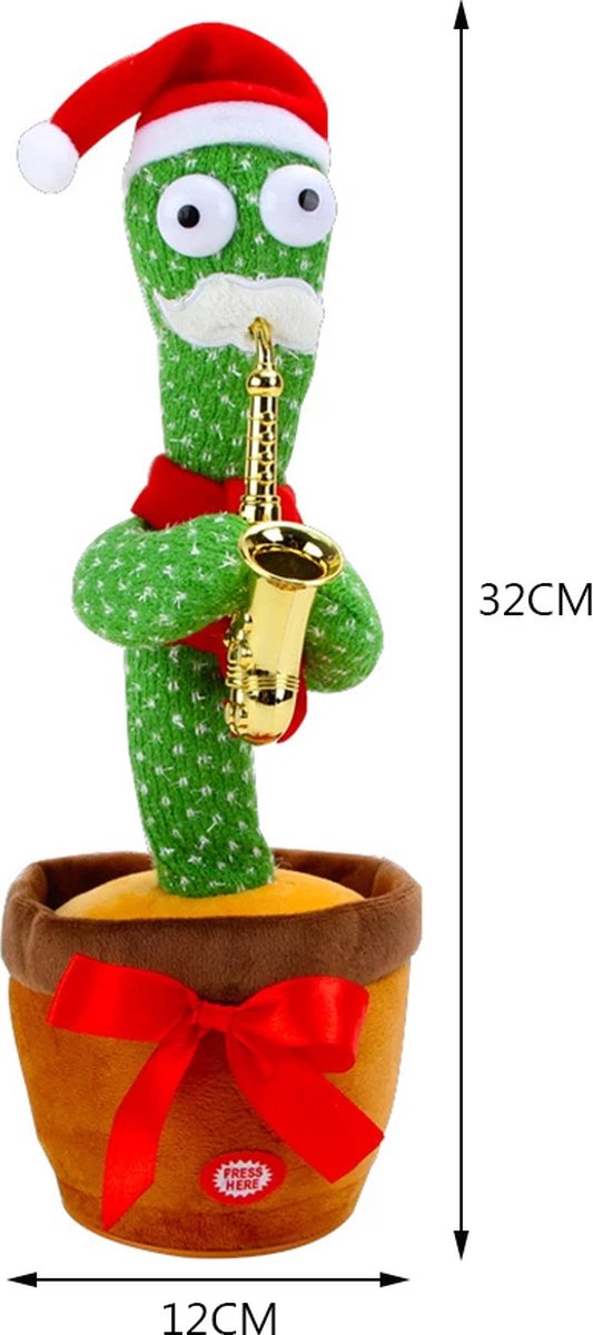 Sing Cactus Mimicking Toy,Funny Dancing Cactus Toy,Cactus Plush Toy,Doll Early Childhood Education Toys,Can mimic