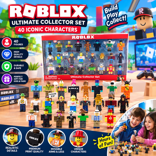24x Speel en Verzamelfiguren - speelfiguren - verzamelfiguren - actiefiguren - 24 stuks - Roblox - Virtual World Figuur Blokken